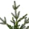 6ft. Unlit Real Touch™️ Noble Pine Artificial Potted Christmas Tree in Green Pot